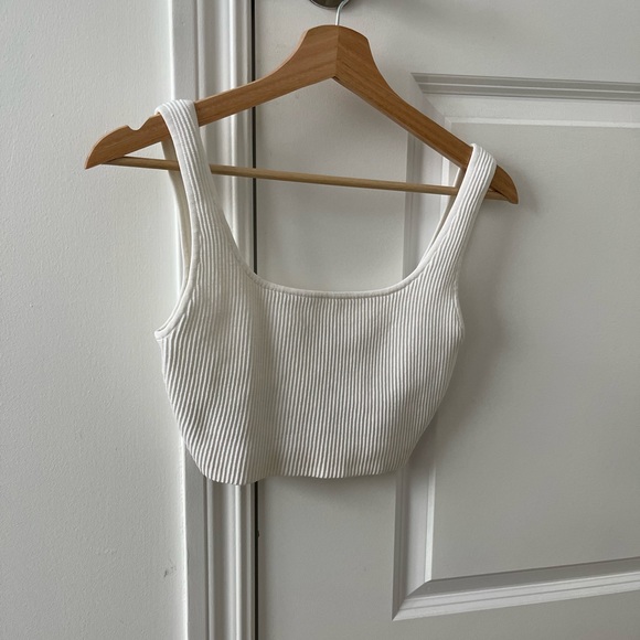 Aritzia Sculpt Knit square neck top - Picture 2 of 2